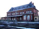 Bahnhof Gernrode Ansicht von der Staatsbahnseite am 15.01.06