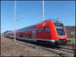 RE9 nach Sassnitz in Lancken am 20.04.2013