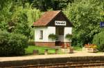 schnstes Bahnhofsgebude von Mecklenburg, HP Petersdorf 09/2006