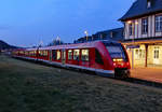 620 025 S23 abends im Bf Bad-Münstereifel - 20.12.2016