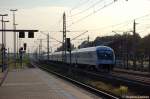 IC 2805 von Hamm(Westf) nach Berlin Ostbahnhof als Ersatzzug fr ICE 651 in Rathenow.