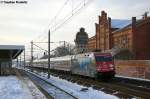 101 083-4  Packendes Sdafrika  mit dem IC 1931 von Munster(rtze) nach Berlin Sdkreuz in Rathenow.