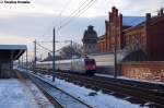 101 118-8  Packendes Sdafrika  mit dem IC 2385 von Berlin Sdkreuz nach Karlsruhe Hbf in Rathenow.