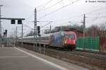 101 083-4  Packendes Sdafrika  mit dem IC 1931  Bundeswehr-IC  von Munster(rtze) nach Berlin Sdkreuz in Rathenow.