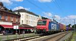 Baureihe 482 024-7 SBB-Cargo International  In Rüdesheim(Rhein)   Rechte Rheinstrecke  Am 09.06.2018