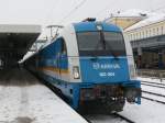 183 004 mit ALEX nach Mnchen in Regensburg Hbf