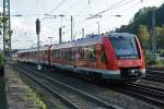 620 020 RB30 nach Bonn bei der Ausfahrt vom Bf Remagen - 01.10.2014