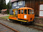 Ein abgestelltes Skl,am 27.Mai 2020,im Bahnhof Rennsteig.