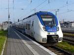 NationlExpress ET 370 als RE7 nach Krefeld in Rheine, 23.04.2023