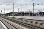 RHEINE (Kreis Steinfurt), 21.12.2015, Blick auf die neu gestalteten Bahnsteige