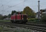 Abendbild der AIX-Rail 211 125 Lz durch Rheydt gen Aachen fahrend 25.10.2018