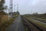 Der ehemalige S-Bahnhaltepunkt Rostock-Hinrichsdorfer Str.14.11.2020
