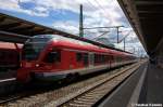 429 029/529 als S1 S-Bahn Rostock  Hanse Sail 2012 Verstrker  von Rostock Hbf nach Warnemnde im Rostocker Hbf.