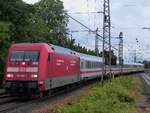 101 036 mit IC nach Berlin in Salzbergen, 02.06.16