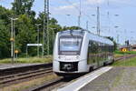 1648 942 fährt in Schönebeck ein.

Schönebeck 19.07.2023