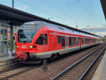 ET 429 028  Hansestadt Stralsund  als RB 17 nach Ludwigslust in Schwerin Hbf, 22.10.20.