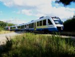  VT 702 und 705 der ehemaligen Mecklenburgbahn (jetzt OLA) auf dem Weg nach Schwerin HBF am 17.09.2005