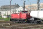 WFL Lok 19 (345 289-3) am 21.04.2018 im Bahnhof Schwerte (Ruhr).