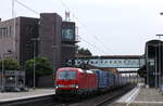 Am 23.10.2020 zog DB Cargo 193 359 mit dem pe.tra KLV durch Hockenheim richtung Schwetzingen. 