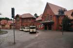 OSTSEEBAD HERINGSDORF (Landkreis Vorpommern-Greifswald), 30.08.2010, Bahnhofsvorplatz