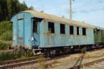 Der Bahndienstwagen 60 80 99-28 113-1 kam von der Eifelbahn zur IG Hllentalbahn und steht derzeit in Seebrugg.