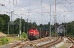 DB Cargo 265 029 mit EK 54672  Remscheid Hbf - Köln-Kalk Nord // Solingen Hbf // 12.