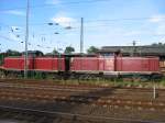 BR 211 051-8 und BR 212 052-5 sind abgestellt in Solingen Hbf