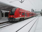 462 048,als RE Sonneberg-Coburg,am 18.Januar 2024,in Sonneberg.