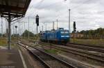 145 030-7 PRESS (145 085-7) & 140 041-5 PRESS (140 810-3) [Unt|LDX|29.08.14] standen in Stendal und warten auf neue Einsätze. 30.08.2014