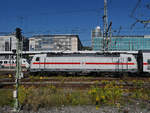 Die Elektrolokomotive 147 552-4 war Mitte September 2019 am Hauptbahnhof Stuttgart zu sehen.