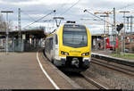 1429 041-5 (ET 5.06 | Stadler FLIRT 160) der Go-Ahead Baden-Württemberg GmbH (GABW) als RB 19171 (RB16) von Stuttgart Hbf nach Geislingen(Steige) durchfährt den Bahnhof