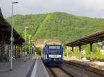 Abfahrbereit nach Magdeburg in Tahle Hbf Hex Lint am 12.06.2013