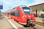 DB Regio 442 001 am 27.04.18 in Trier Hbf als Moseltalbahn 