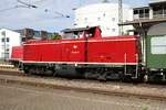 Nesa 211 041-9 am 28.04.18 in Trier Hbf beim Dampfspektakel 