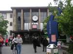 Trier Hbf von vorne (Bahnhofvorsplatz) gesehen (15.05.04)