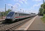 Bpmmbdzf 286.1 (61 80 80-91 116-6 D-DB) mit Schublok 101 044-6 als IC 2374  Wattenmeer  (Linie 26) von Karlsruhe Hbf nach Westerland(Sylt) steht im Bahnhof Uelzen auf Gleis 102.