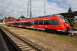 Hier 442 347-1 als S1 von Rostock Hbf.