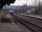 Bahnsteig 1 und 2 in Wiesbaden-Biebrich; 15.01.2008