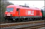 WLE 23 / Siemens ER20 im Portrait auf Bahnhof Wilhelmshaven.Bild wurde vom Bahnbergang gemacht.