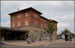 Stadtseite -     Der Bahnhof von Winnenden, an der Murrbahn, bzw.