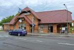 Empfangsgebäude Bahnhof Wismar.