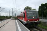 628 417 bei der Bereitstellung auf Gleis 10 am 22.05.13 in Worms Hbf.