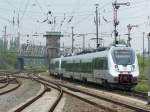 1442 631 und 1442 205 als S5X aus Halle(Saale)bei der Einfahrt in den Zwickauer Hauptbahnhof.