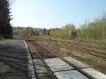 Ehemaliger Eisenbahnknoten Rochlitz(traurig aber war)23.04.2015  Ob hier jemals wieder ein Zug fährt?  