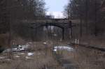 Blck auf das westliche Bahnhofsvorfeld des Bahnhofes Lommatzsch (Sachsen)  04.01.2013 16:58 Uhr.