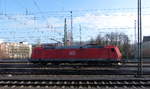 185 018-9 DB rangiert in Aachen-West.