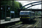 SNCB Elektrolok 2721 rangiert am 13.5.2001 im HBF Aachen.