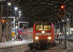 146 020 mit dem RE10135 nach Hamm in Aachen Hbf 21.11.09  