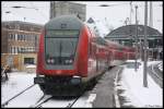 Hier wird gerade der RE1 nach Hamm (Westf.) dem Aachener Hbf bereitgestellt, Zuglok war die 146 011.