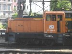 Die Seitenansicht der 312 066-4 die am 27.6.10 im Aachener Hbf stand.